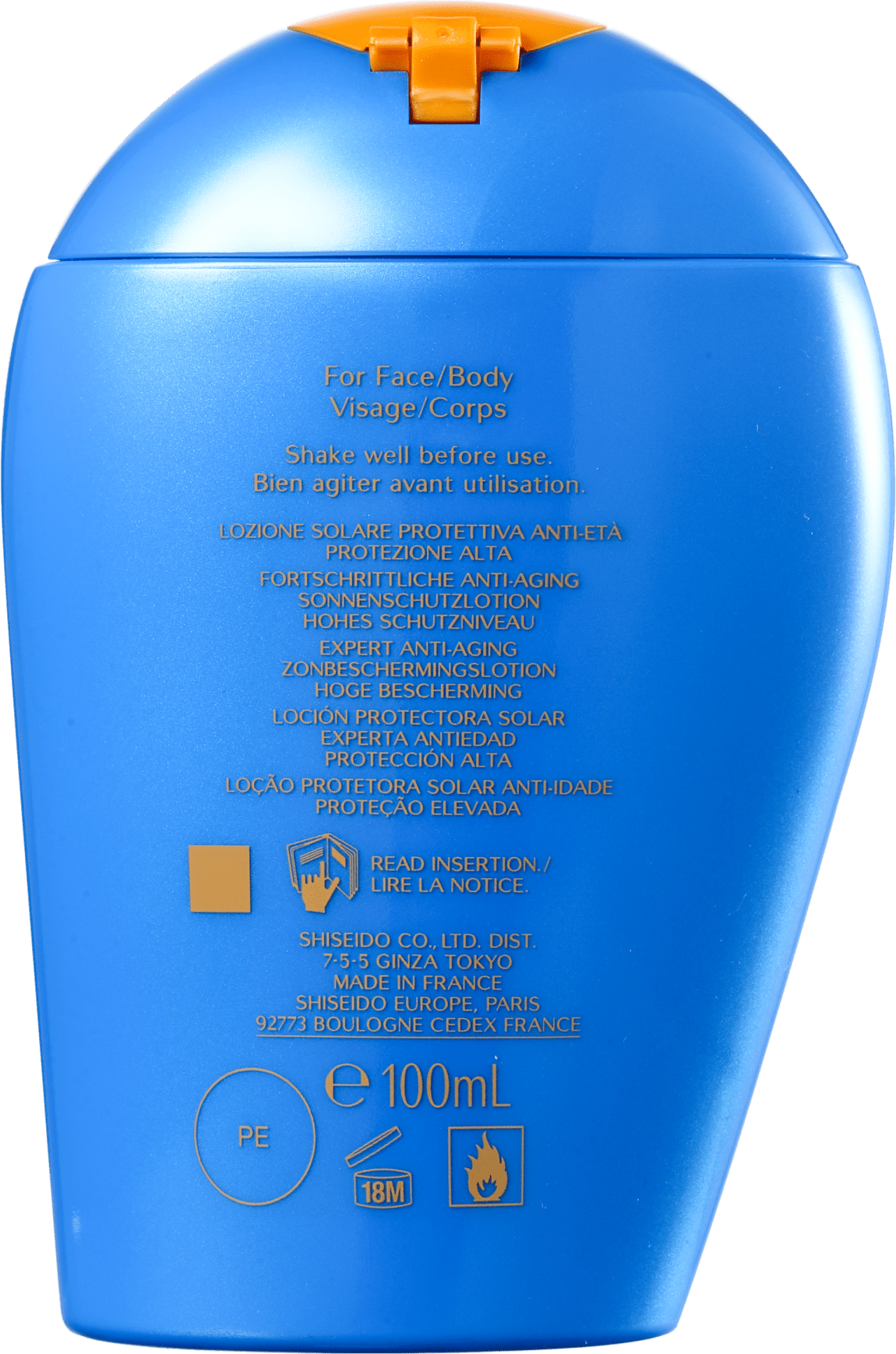 Shiseido Expert Sun Aging Protection Lotion FPS 30 - Protetor Solar Facial 100ml