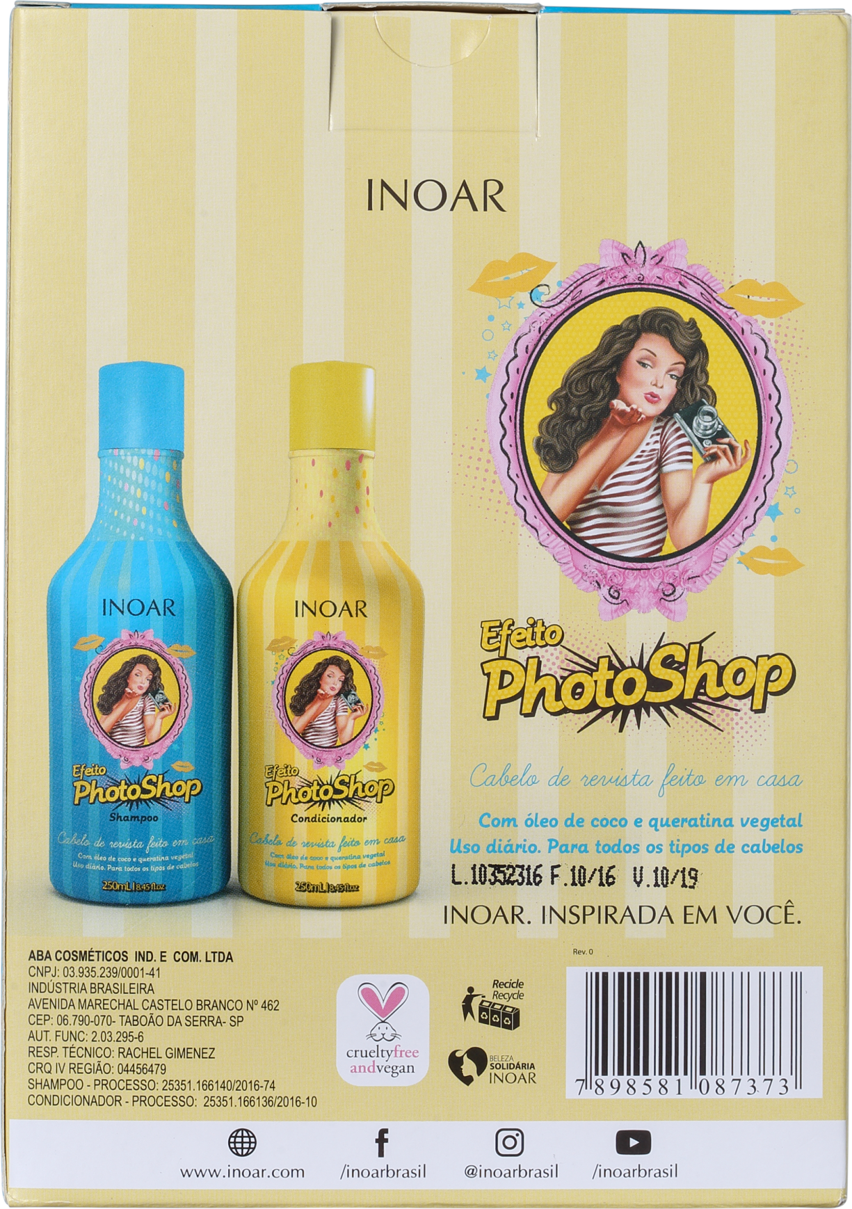 Inoar Efeito Photoshop Em Casa Kit (2 Produtos)