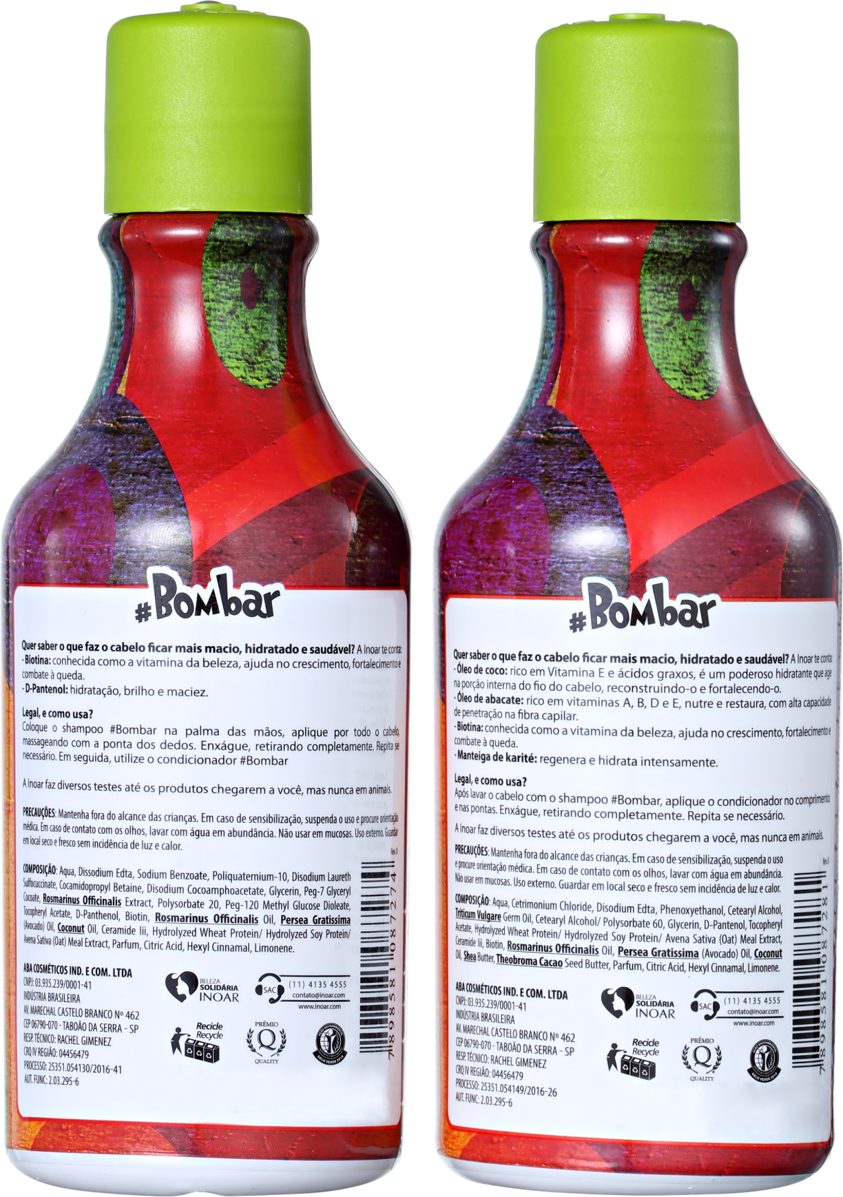 Inoar Bombar Fios Saudáveis Kit (2 Produtos)