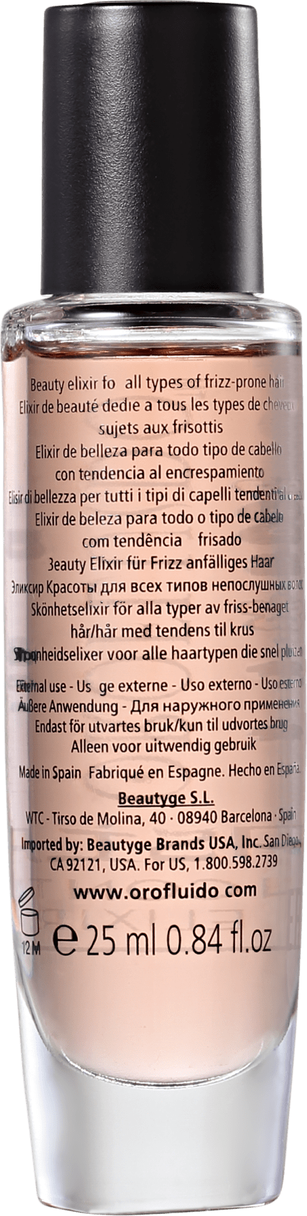 Orofluido Asia Zen Control Elixir - Sérum 25ml