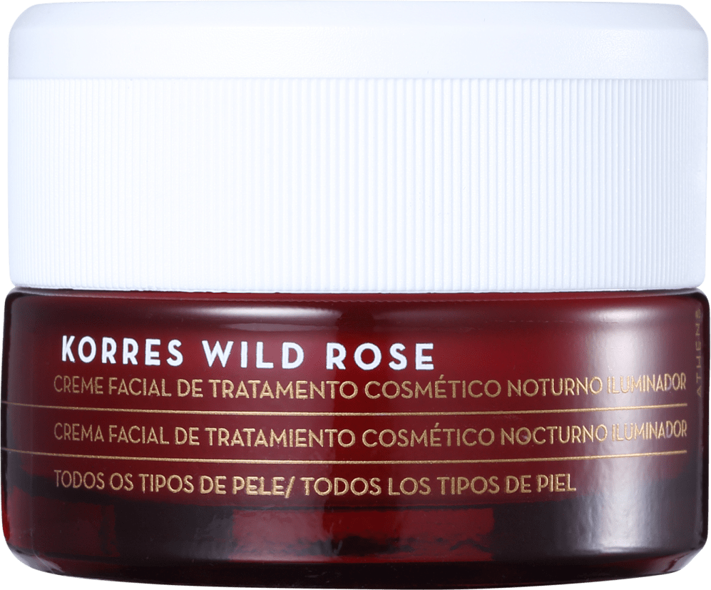 Korres Wild Rose - Creme Anti-Idade Noturno 40g