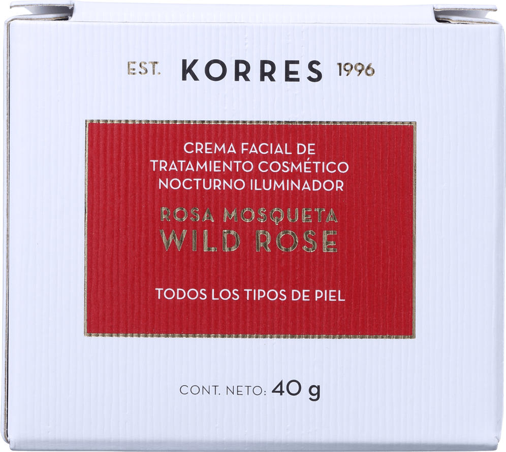 Korres Wild Rose - Creme Anti-Idade Noturno 40g
