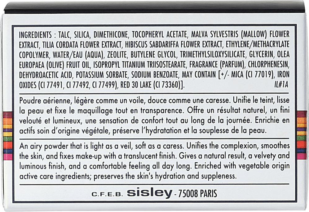 Sisley Phyto-Poudre Libre 2 Matte - Pó Facial 12g