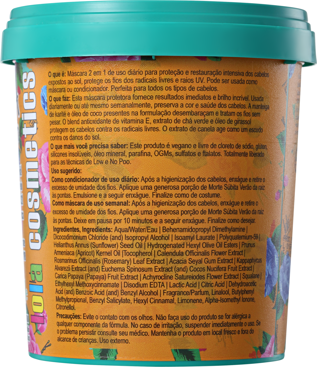 Lola Cosmetics Morte Súbita Verão - Máscara 2 em 1 450ml