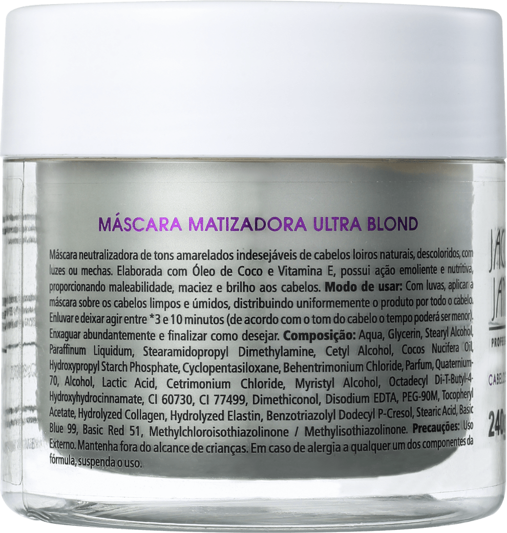 Jacques Janine Ultra Blond - Máscara Matizadora 240ml