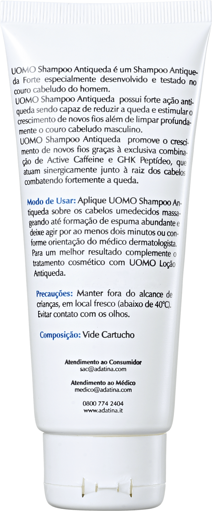 Ada Tina Uomo Antiqueda - Shampoo 100ml