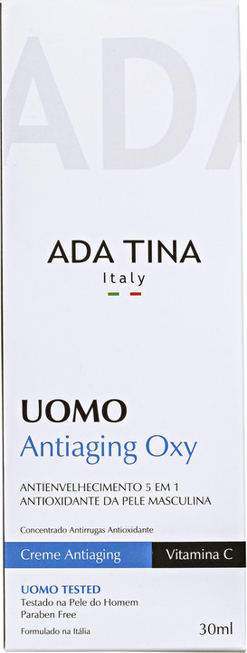 Ada Tina Uomo Antiaging Oxy - Creme para Rugas e Anti-Idade 30ml