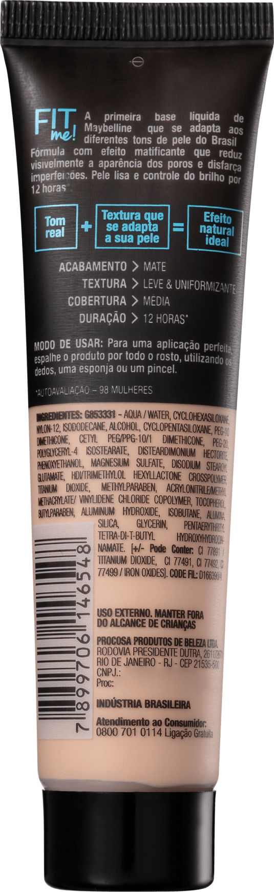 Maybelline Fit Me! Toque Matte + Fresh 090 - Base Líquida 35ml