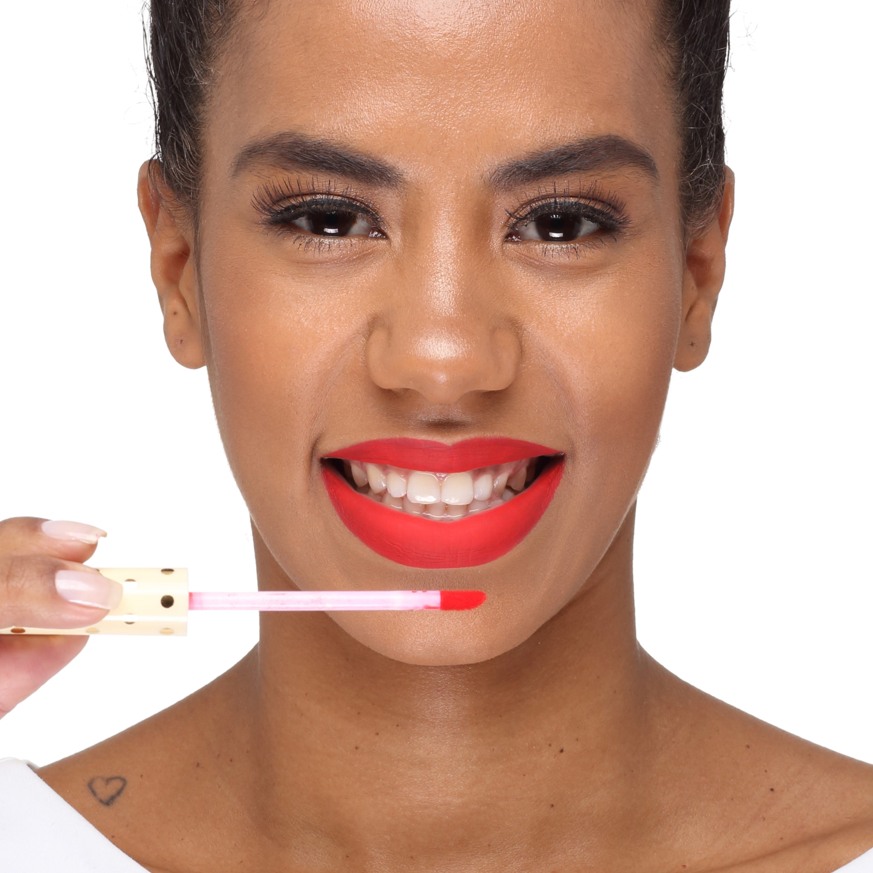 Latika Lip Vermelho Nº24 - Batom Líquido Matte 4ml