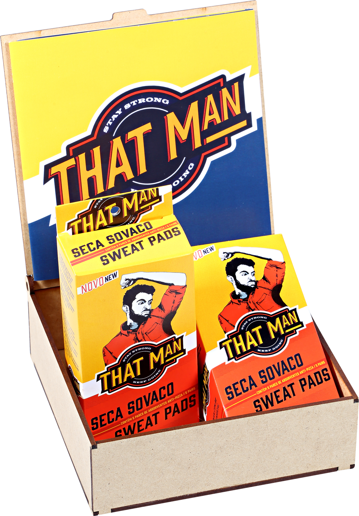 That Man Seca Sovaco - Protetor de Axilas (5 pares)