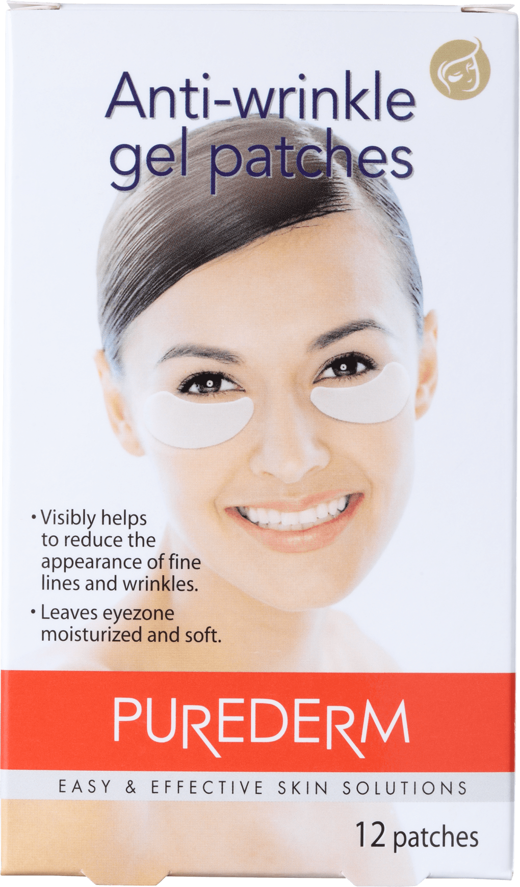 Purederm Anti-Wrinkle Gel Patches - Adesivo Rejuvenescedor para os Olhos (6 unidades)