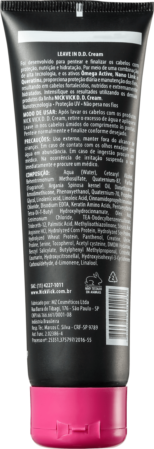 Nick & Vick Alta Performance DD Cream - Leave-in 140ml