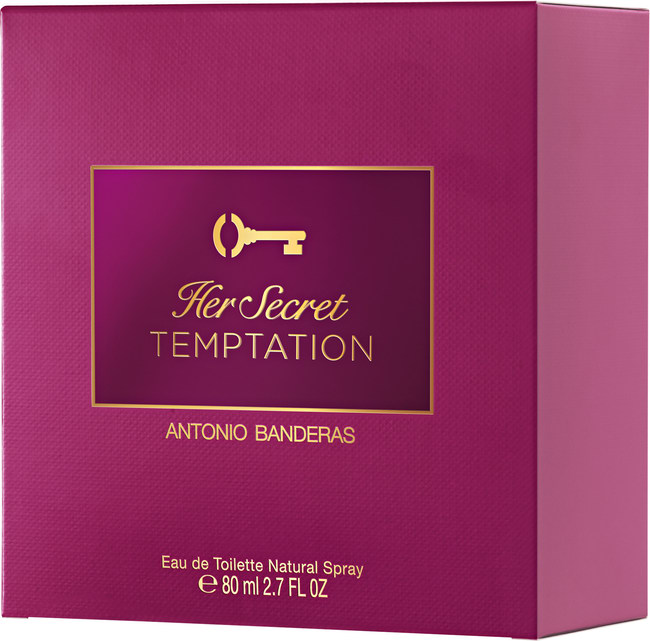 Her Secret Temptation Antonio Banderas Eau de Toilette - Perfume Feminino 80ml