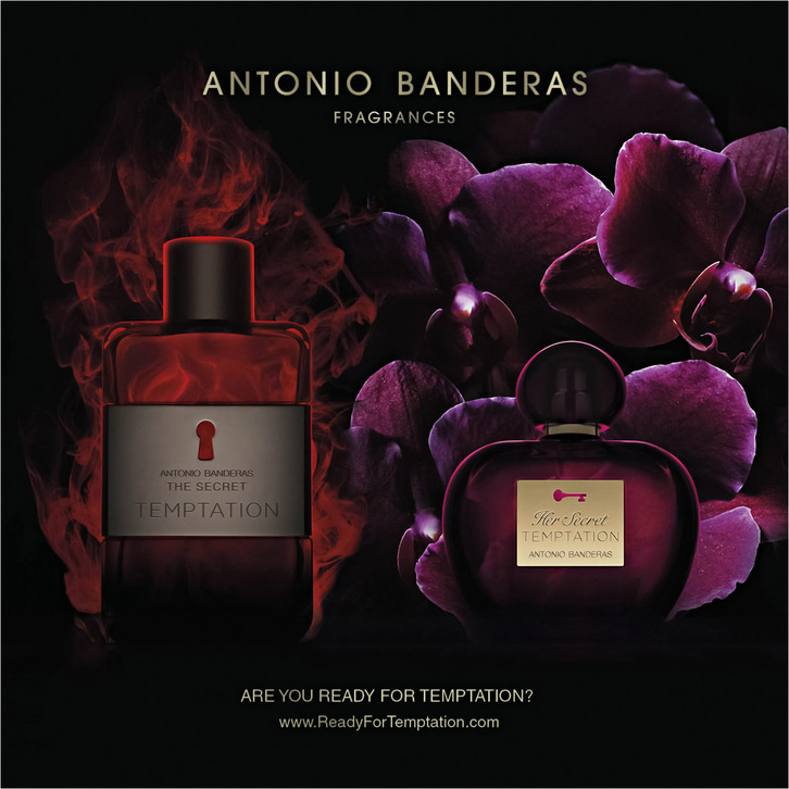Her Secret Temptation Antonio Banderas Eau de Toilette - Perfume Feminino 80ml