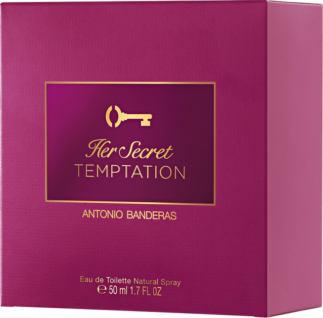 Her Secret Temptation Antonio Banderas Eau de Toilette - Perfume Feminino 50ml