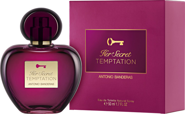 Her Secret Temptation Antonio Banderas Eau de Toilette - Perfume Feminino 50ml