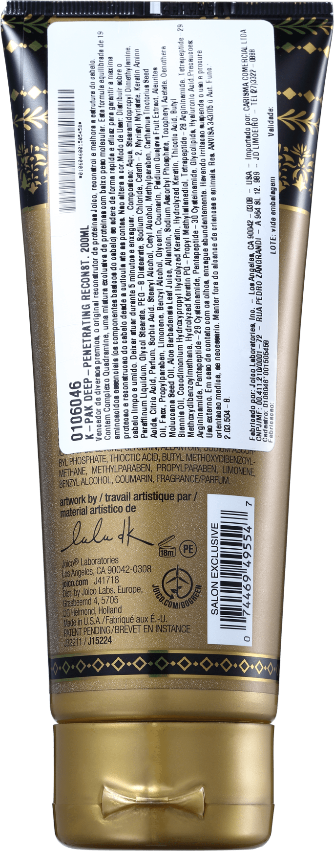 Joico K-Pak Deep Penetrating Reconstructor - Reconstrutor 200ml