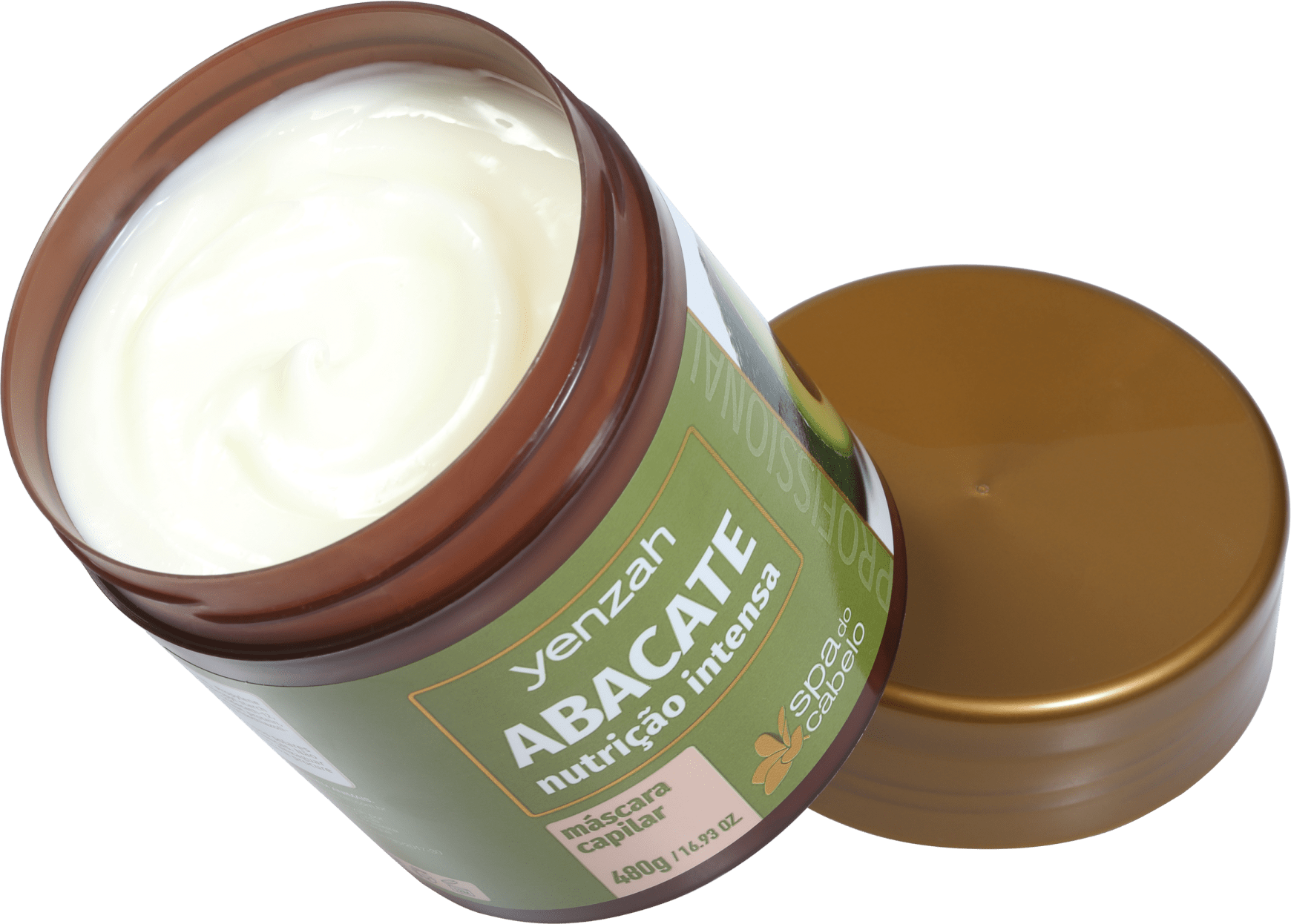 Yenzah SPA dos Cabelos Abacate - Máscara 480g