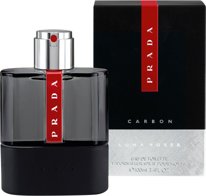 Luna Rossa Carbon Prada Eau de Toilette - Perfume Masculino 100ml