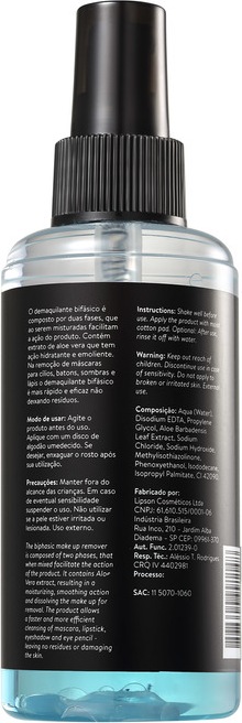 Catharine Hill Demaquilante Bifásico 5022 - Demaquilante Bifásico 150ml