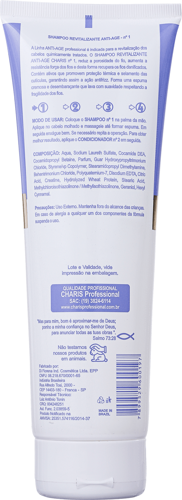 Charis Anti Age Shampoo Revitalizante - Shampoo 250ml