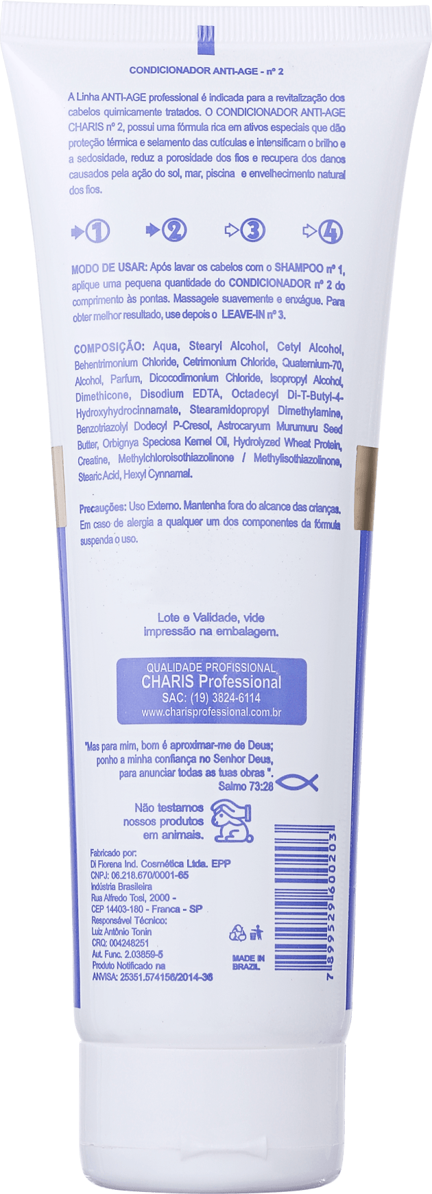 Charis Anti Age Condicionador Revitalizante - Condicionador 250ml