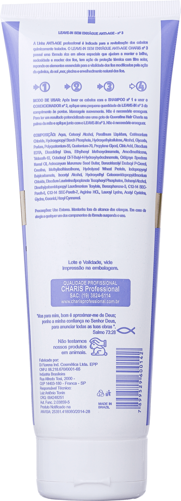 Charis Anti Age Leave-In Revitalizante - Leave-In 250ml