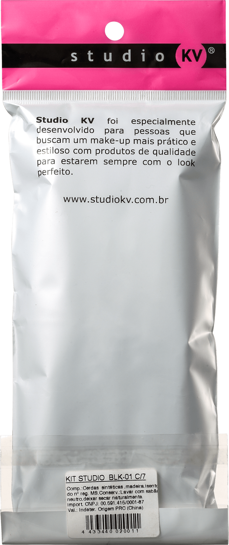 Kit de Pincéis Studio KV BLK-01 (7 Produtos)