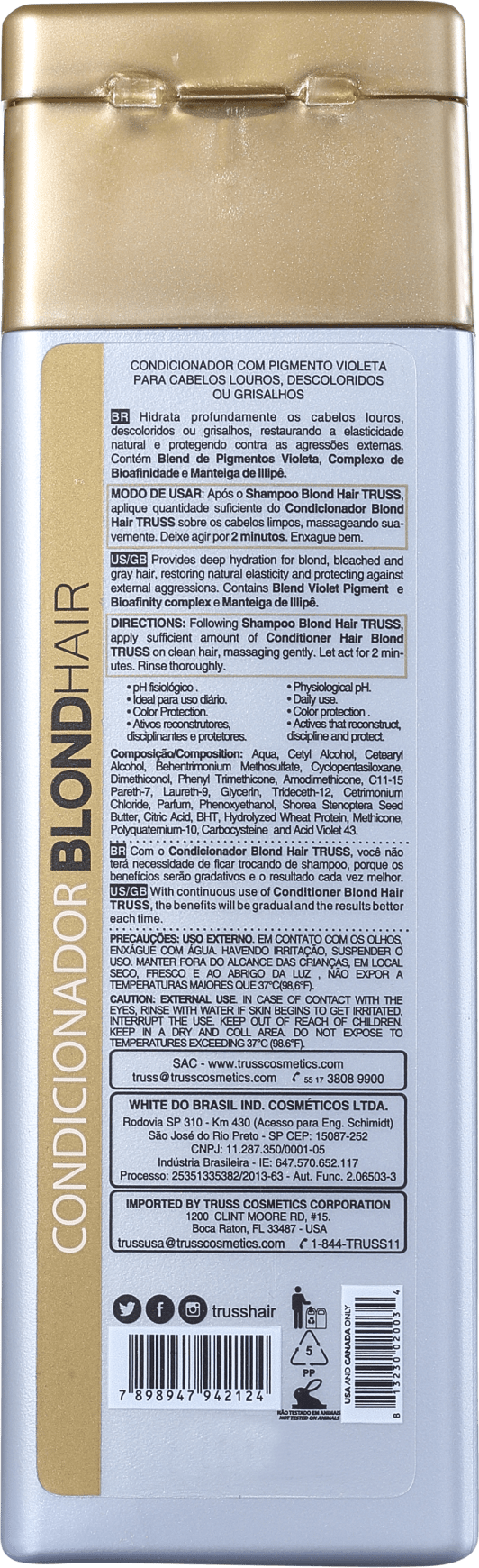 Truss Specific Blond Hair - Condicionador 320ml