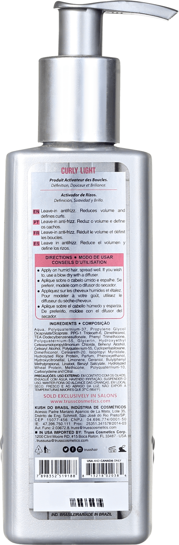 Truss Finish Care Curly Light - Finalizador 250ml