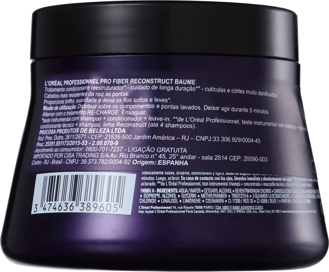 L'Oréal Professionnel Pro Fiber Reconstruct - Máscara 200ml