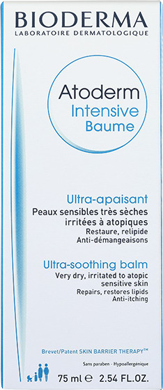 Bioderma Atoderm Intensive Baume - Creme Hidratante Corporal 75ml