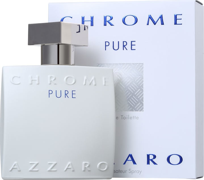 Chrome Pure Azzaro Eau de Toilette - Perfume Masculino 100ml