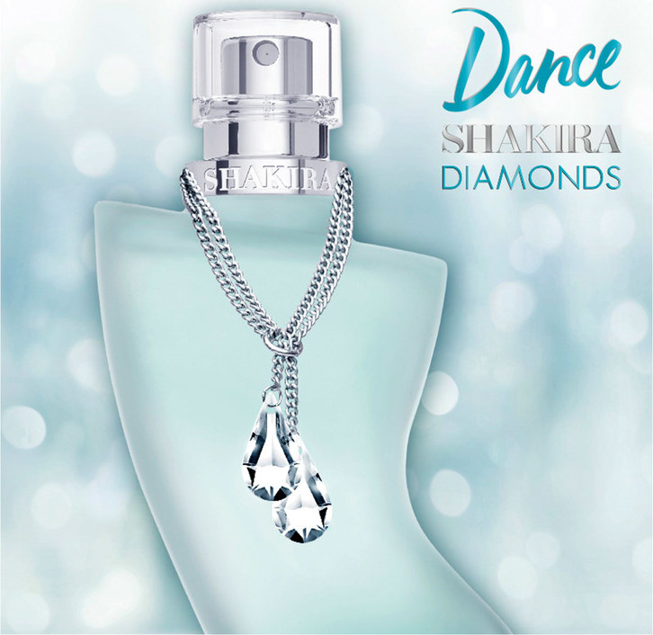 Dance Diamonds Shakira Eau de Toilette - Perfume Feminino 50ml