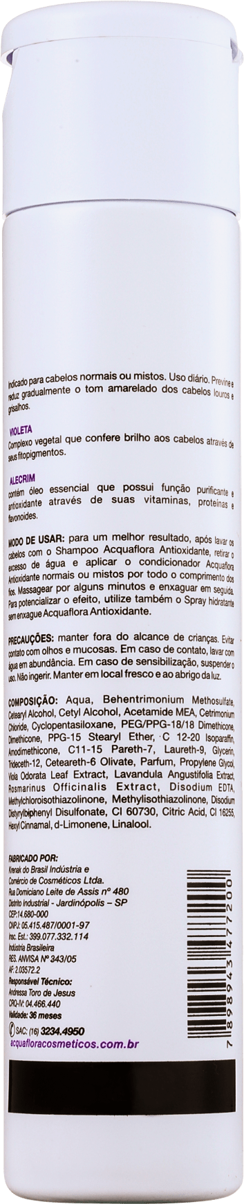 Acquaflora Antioxidante - Condicionador 300ml