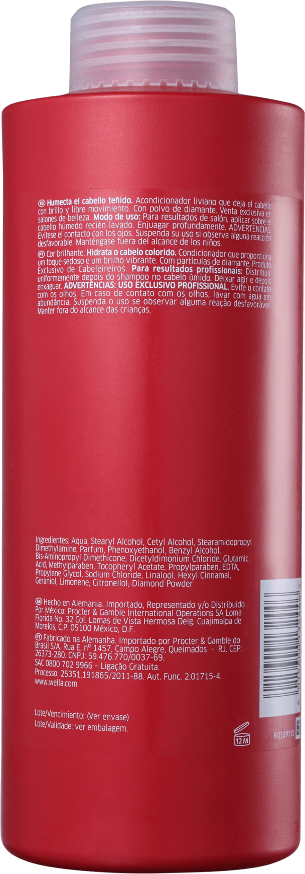 Wella Professionals Brilliance Conditioner - Condicionador 1000ml