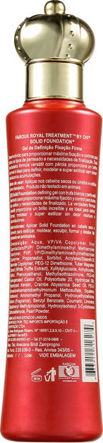 CHI Farouk Royal Treatment Solid Foundation - Gel Fixador 177ml