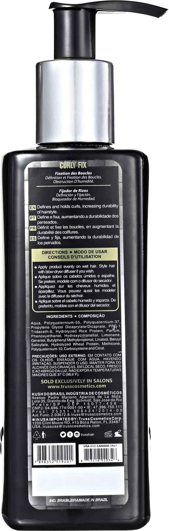 Truss Finish Curly Fix - Creme Ativador de Cachos 250ml