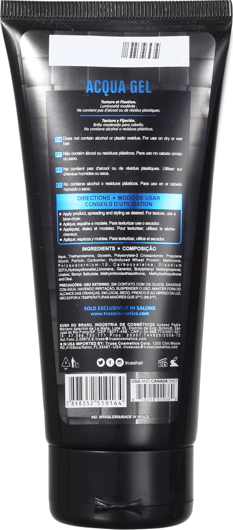 Truss Finish Acqua Gel - Finalizador 180g