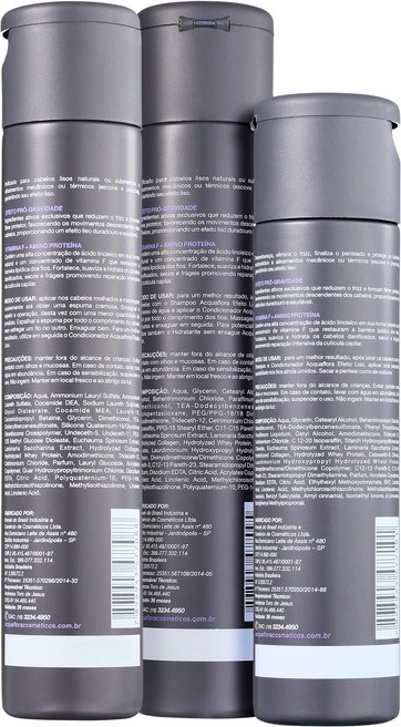 Acquaflora Efeito Liso Hidratante Kit (3 Produtos)