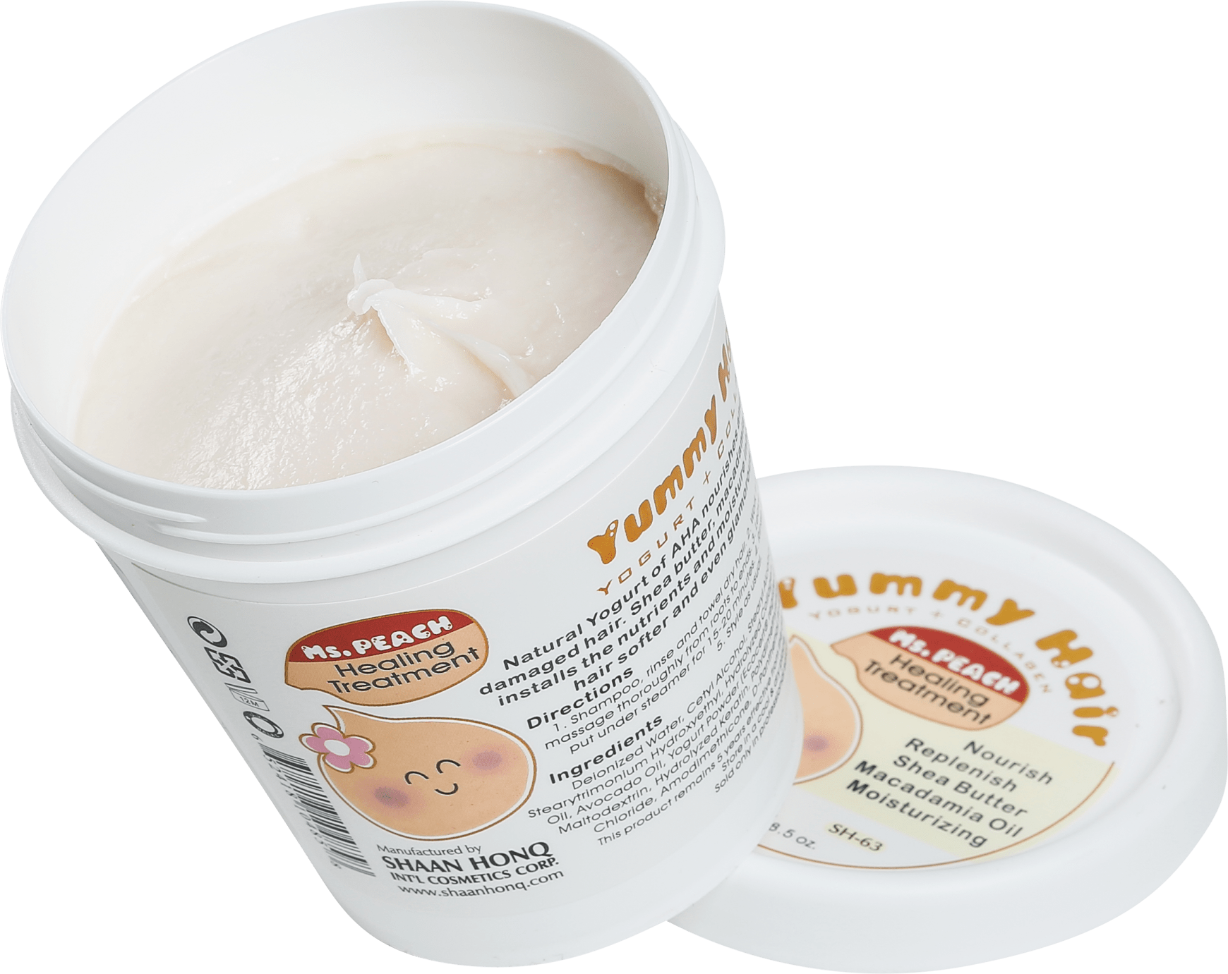 N.P.P.E. Shaan Honq Yummy Hair Ms. Peach Healing Treatment - Máscara Tratamento 250ml