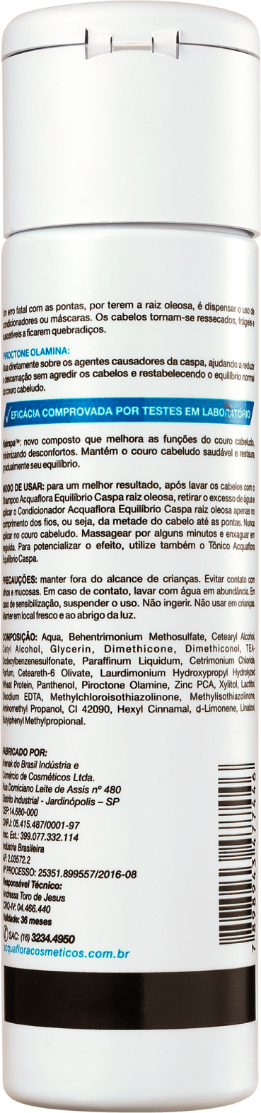 Acquaflora Equilíbrio Caspa Raiz Oleosa - Condicionador 240ml