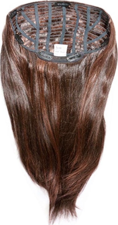 Hairdo Liso em Camadas - Chocolate Com Mechas Cobre 63 Cm