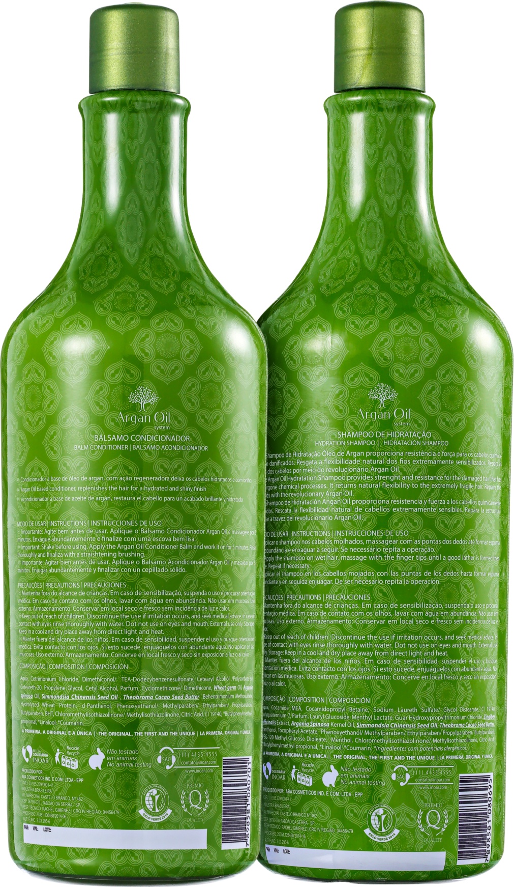 Inoar Argan Oil Salon Duo Kit (2 Produtos)