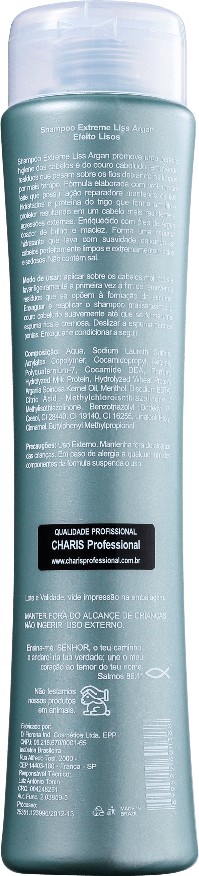 Charis Professional Liss Extreme Argan - Shampoo 300ml