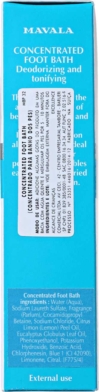 Mavala Concentrated Foot Bath - Concentrado para Banho dos Pés 75ml