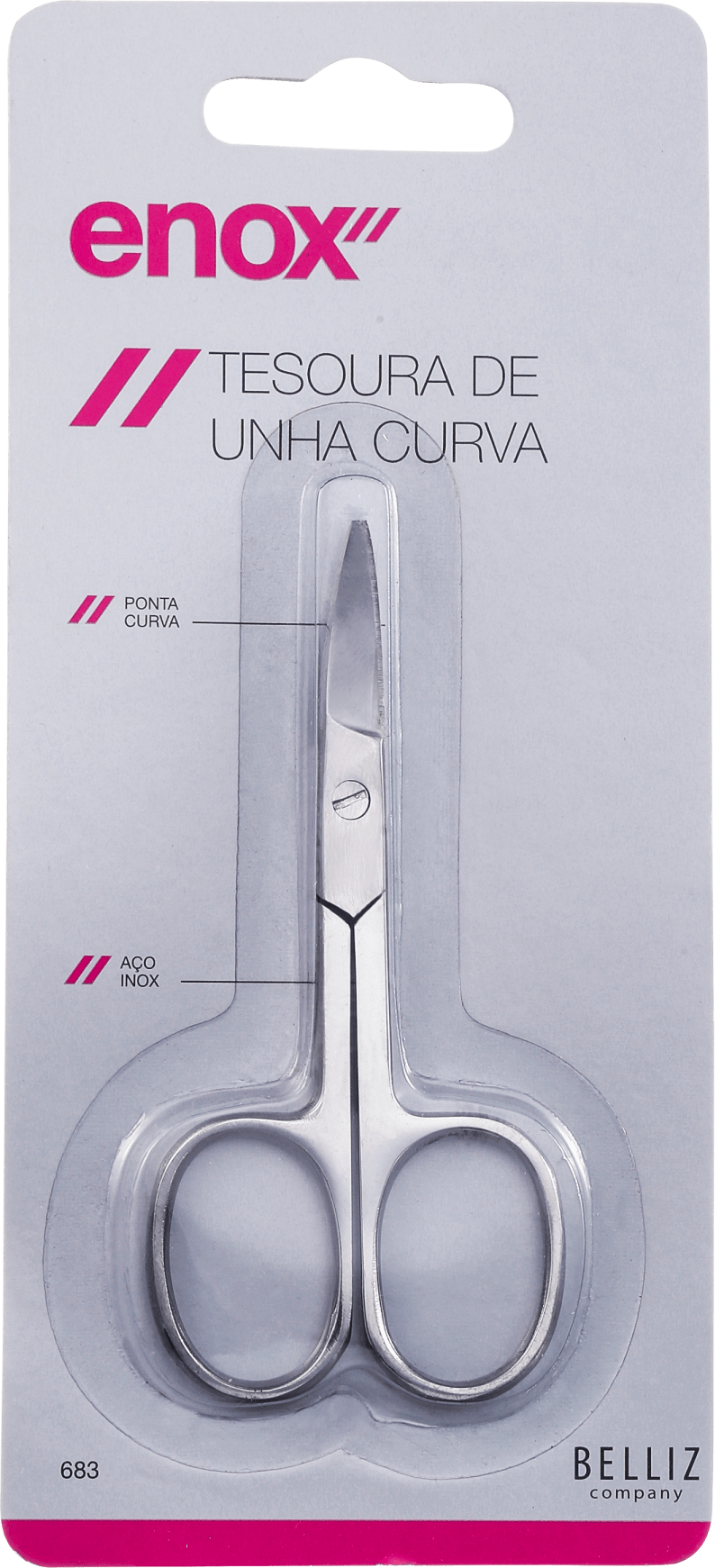 Enox - Tesoura de Unha Curva