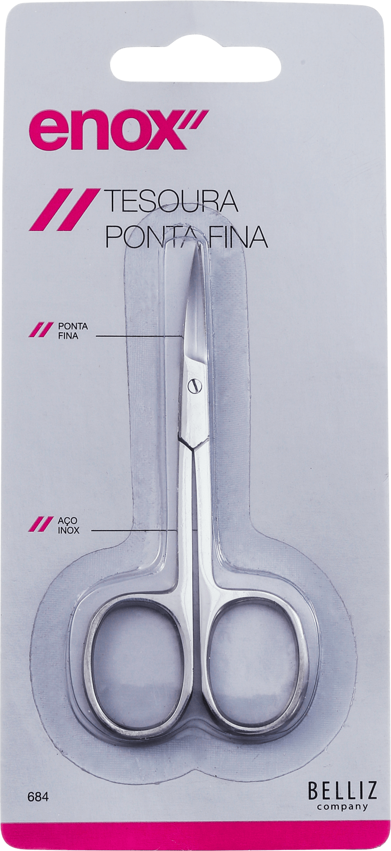 Enox - Tesoura de Ponta Fina