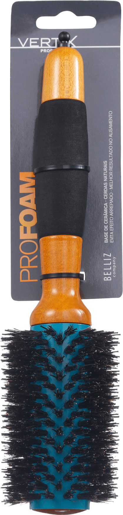 Vertix Pro Foam Cerâmica - Escova de Cabelo