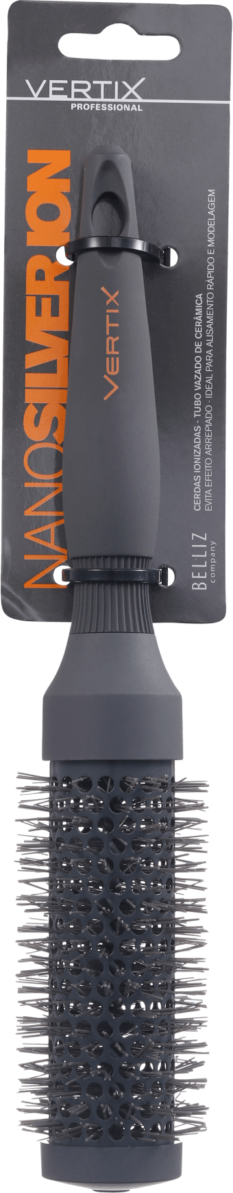 Vertix Nano Silver Hot Ion - Escova Térmica 33mm